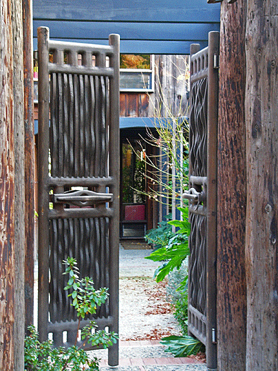 Old House entrance gate